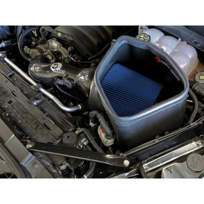 aFe 19-20 GM Trucks 5.3L/6.2L Track Series Carbon Fiber Cold Air Intake System With Pro 5R Filters - Get it from Bo