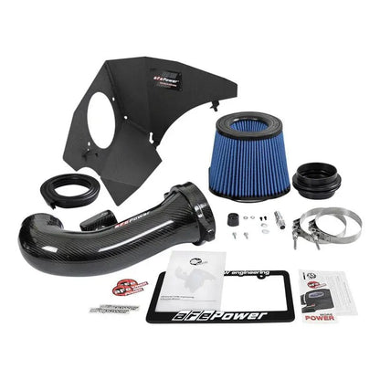 aFe 19-20 GM Trucks 5.3L/6.2L Track Series Carbon Fiber Cold Air Intake System With Pro 5R Filters - Get it from Bo