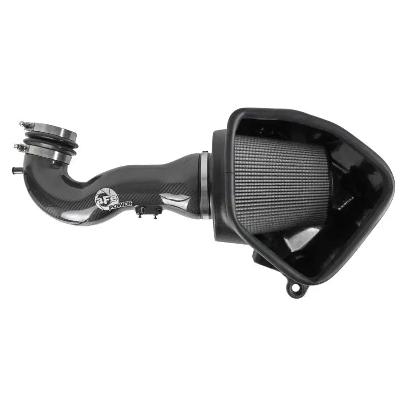 aFe 19-21 GM Trucks 5.3L/6.2L Track Series Carbon Fiber Cold Air Intake System W/ Pro Dry S Filters - Get it from Bo