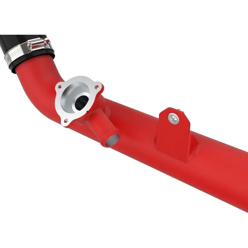 aFe 20-23 Ford Explorer ST V6 3.0L (tt) BladeRunner Aluminum Hot and Cold Charge Pipe Kit - Red - Get it from Bo