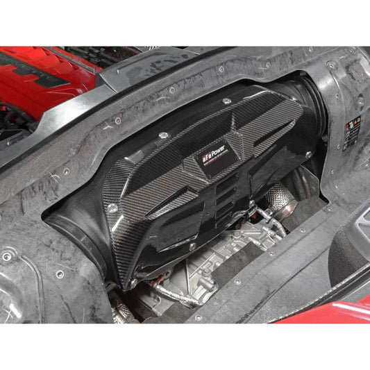 aFe 2020 Corvette C8 Black Series Carbon Fiber Cold Air Intake System With Pro DRY S Filters - Get it from Bo