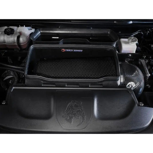 aFe 2021-2024 RAM 1500 TRX Track Series Carbon Fiber Cold Air Intake System w/ Pro 5R Filter - Get it from Bo