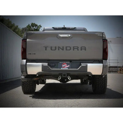 aFe 2022 Toyota Tundra V6-3.5L (tt) Vulcan Series 2.5in to 3in 304 SS Cat-Back Exhaust w/ Black Tip - Get it from Bo