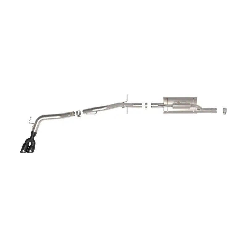 aFe 2024+ Ford Ranger L4-2.3L (t) Vulcan Series 2.5in to 3in Cat-Back Exhaust w/ Black Tip - Get it from Bo