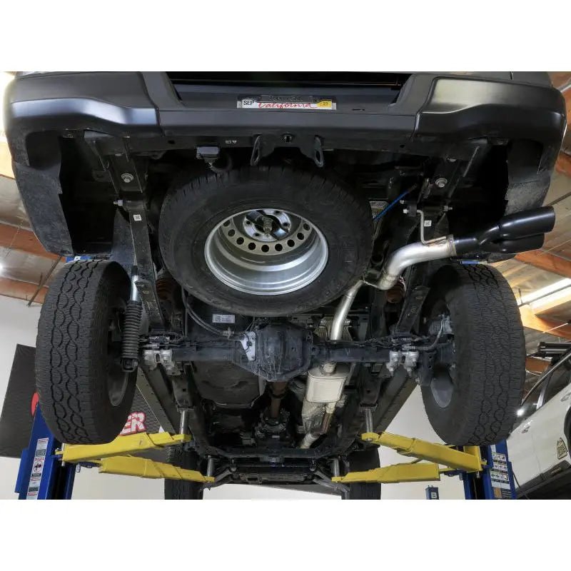 aFe 2024+ Ford Ranger L4-2.3L (t) Vulcan Series 2.5in to 3in Cat-Back Exhaust w/ Black Tip - Get it from Bo