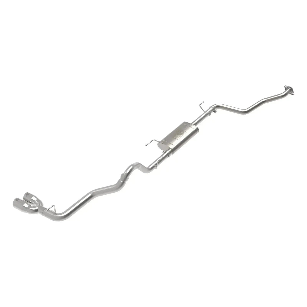 aFe 2024 Toyota Tacoma L4 2.4L Vulcan Series 2.5-3in 304 SS Steel Cat-Back Exhaust w/Polished Tips - Get it from Bo