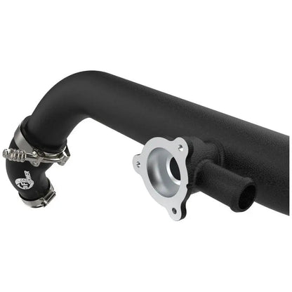 aFe 21-23 Ford Bronco V6-2.7Ltt BladeRunner Alum Hot &amp; Cold Charge Pipe Kit - Black - Get it from Bo