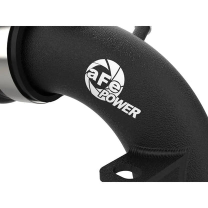 aFe 21-23 Ford Bronco V6-2.7Ltt BladeRunner Alum Hot &amp; Cold Charge Pipe Kit - Black - Get it from Bo