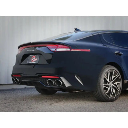 aFe 22-23 Kia Stinger L4-2.5L Turbo Gemini XV 3in to Dual 2-1/2in Cat-Back Exhaust System w/ Cut-Out - Get it from Bo