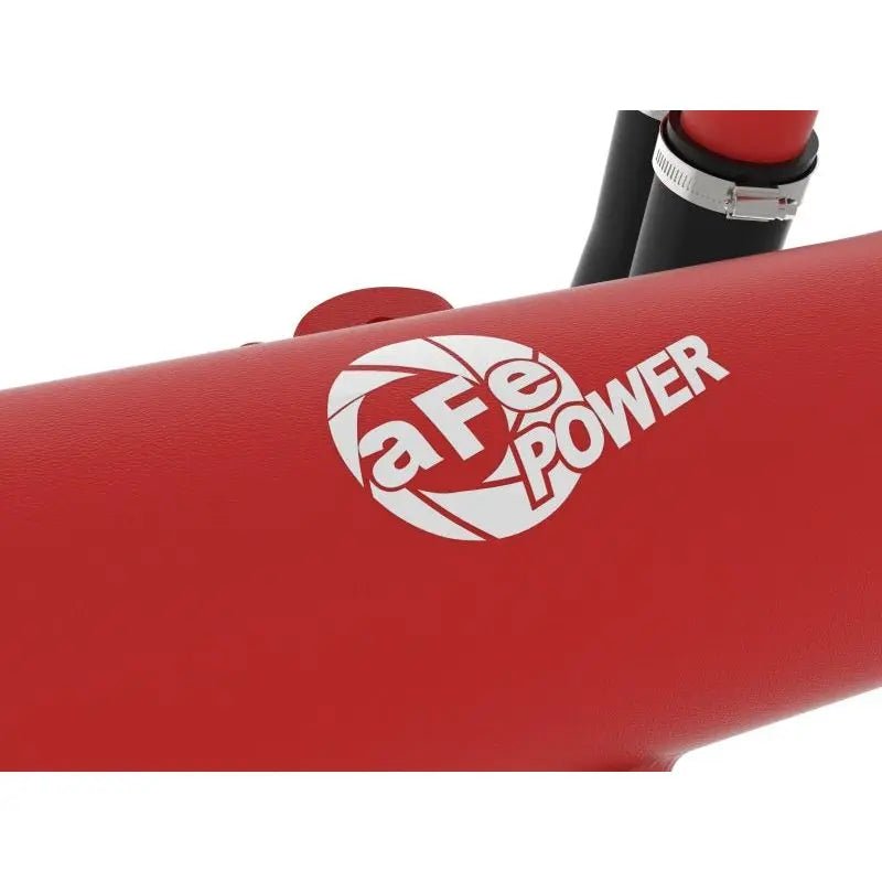 aFe 22-24 Ford Bronco Raptor BladeRunner Aluminum Hot and Cold Charge Pipe Kit Red - Get it from Bo