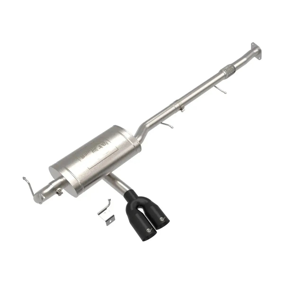 AFE 23-24 L4 GM Colorado/Canyon Rebel Series 3 IN 304 Stainless Steel Cat-Back System w/Black Tip - Get it from Bo