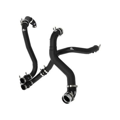 aFe BladeRunner 21-22 Ford F-150 Ecoboost V6-3.5L(tt) Aluminum Hot and Cold Charge Pipe Kit Black - Get it from Bo