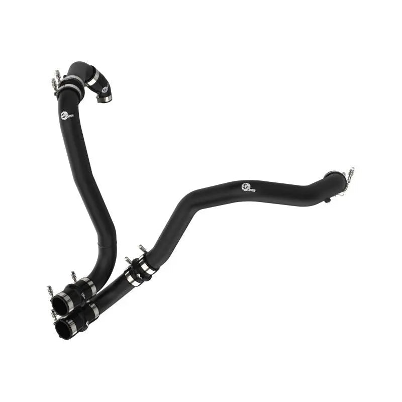 aFe BladeRunner 21-22 Ford F-150 Ecoboost V6-3.5L(tt) Aluminum Hot and Cold Charge Pipe Kit Black - Get it from Bo