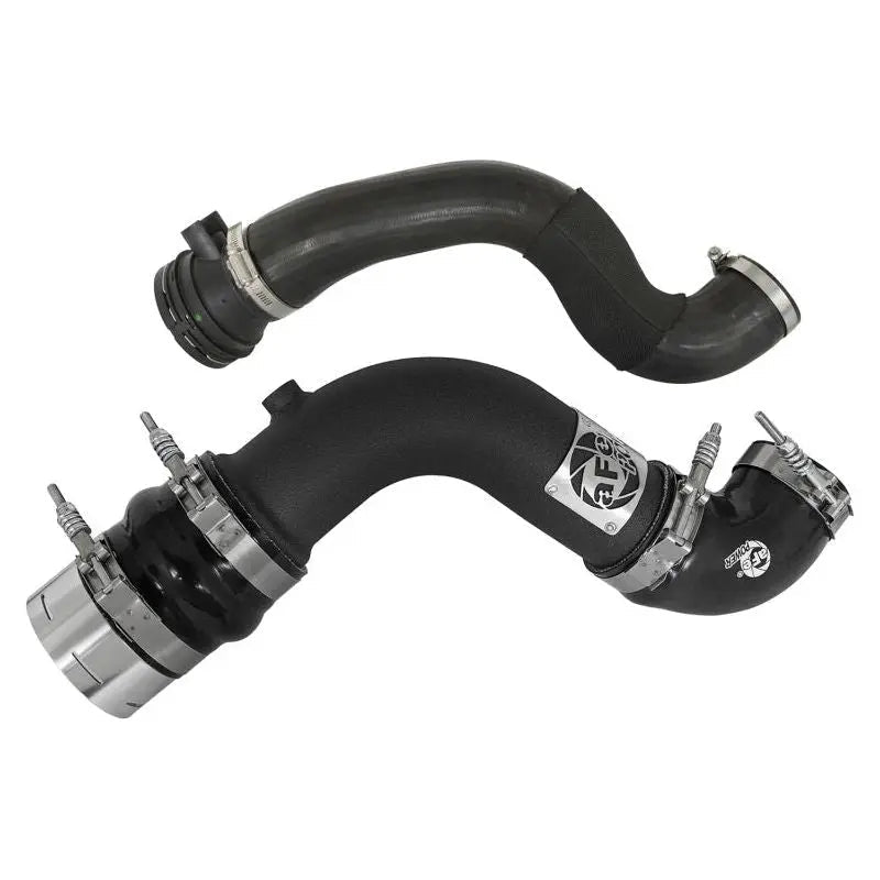 aFe Bladerunner 3in Hot and Cold Side Black Intercooler Tubes 2017 Ford Diesel Trucks V8 6.7L (td) - Get it from Bo