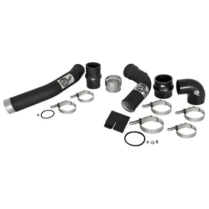 aFe Bladerunner 3in Hot and Cold Side Black Intercooler Tubes 2017 Ford Diesel Trucks V8 6.7L (td) - Get it from Bo