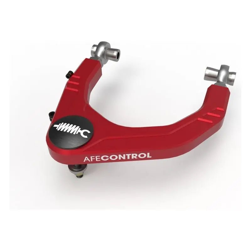 aFe Control 05-23 Toyota Tacoma Upper Control Arms - Red Anodized Billet Aluminum - Get it from Bo