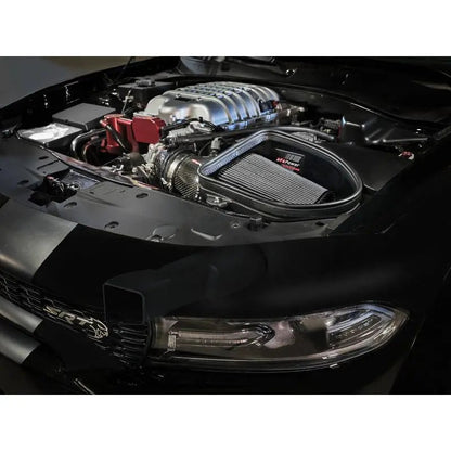 aFe Dodge Charger SRT Hellcat Redeye 21-23 V8-6.2L Track Series Stage-2 Carbon Fiber Intake System - Get it from Bo