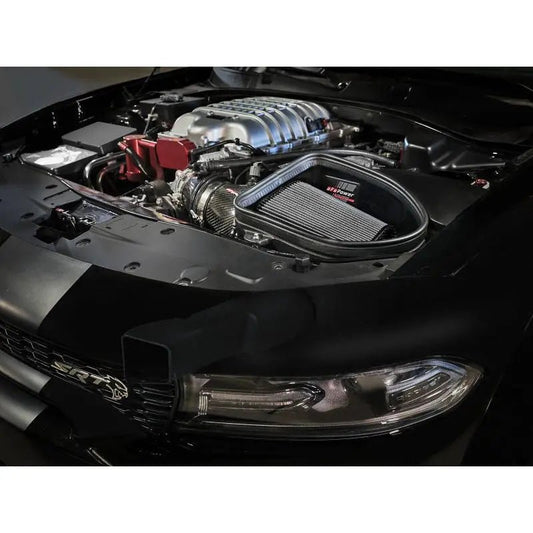 aFe Dodge Charger SRT Hellcat Redeye 21-23 V8-6.2L Track Series Stage-2 Carbon Fiber Intake System - Get it from Bo