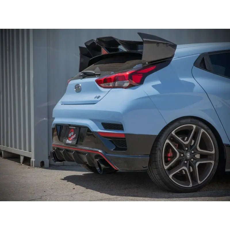 aFe Hyundai Veloster N 21-22 L4-2.0L (t) Takeda Cat-Back Exhaust System- Black Tips - Get it from Bo