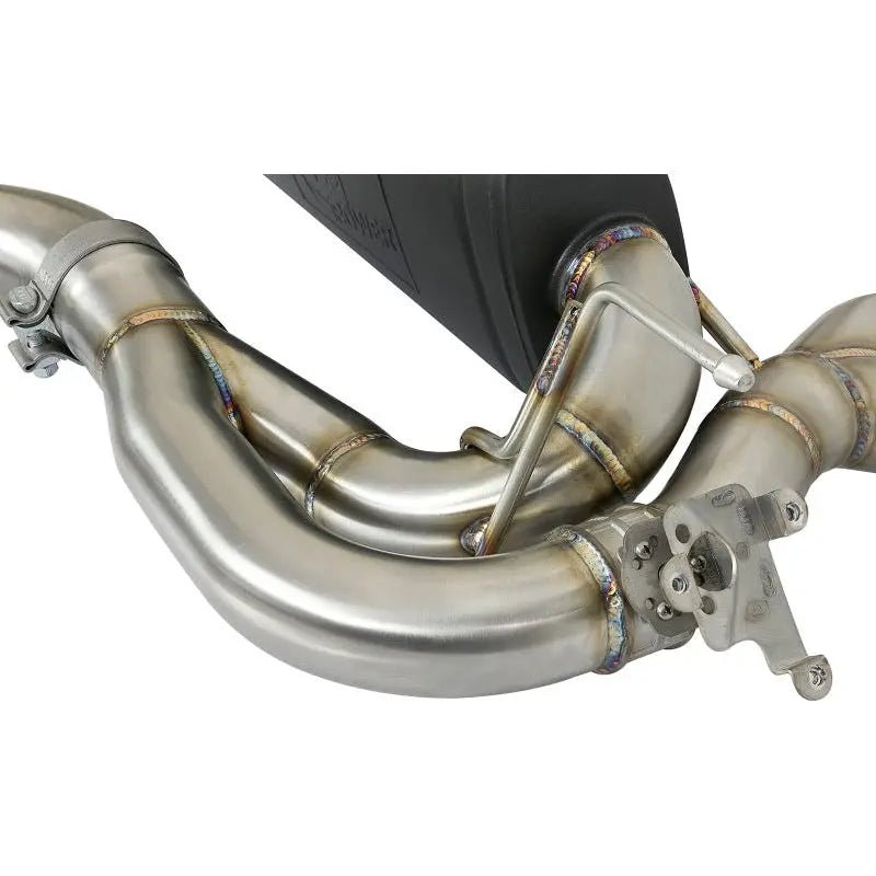 aFe MACH Force-Xp 2-1/2in SS Axle Back Exhaust w/Black Tips 15+ BMW M3/M4 (F80/F82) L6 3.0L (tt) S55 - Get it from Bo