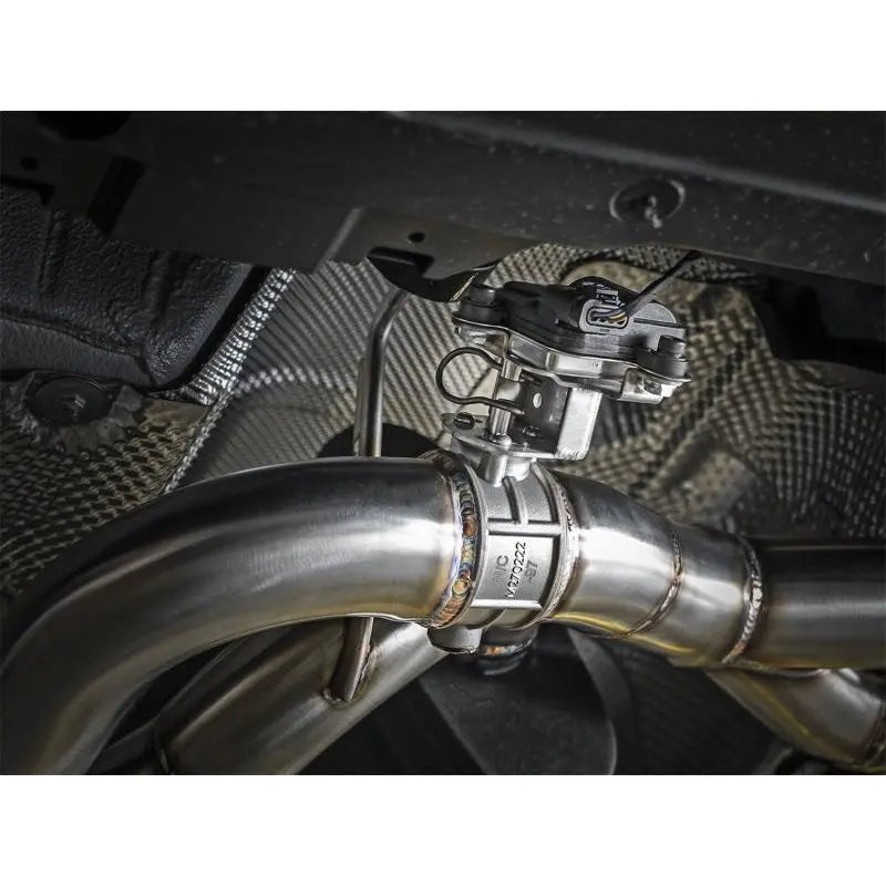 aFe MACH Force-Xp 2-1/2in SS Axle Back Exhaust w/Black Tips 15+ BMW M3/M4 (F80/F82) L6 3.0L (tt) S55 - Get it from Bo