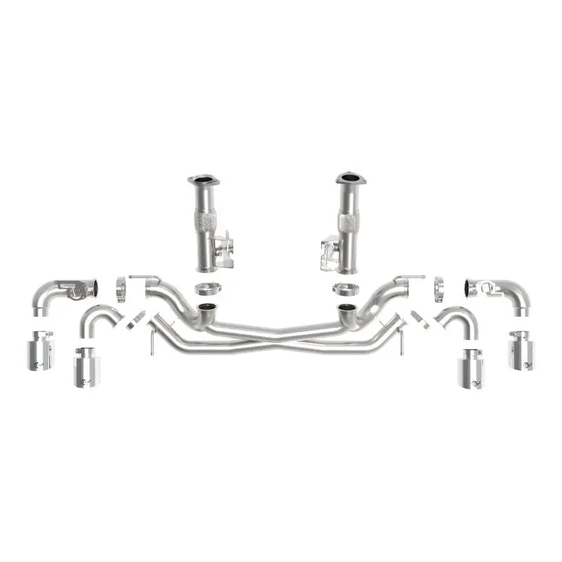 AFe MACH Force-Xp 304 Stainless Steel Cat-Back Exhaust Polished 2020 Chevrolet Corvette C8 - Get it from Bo