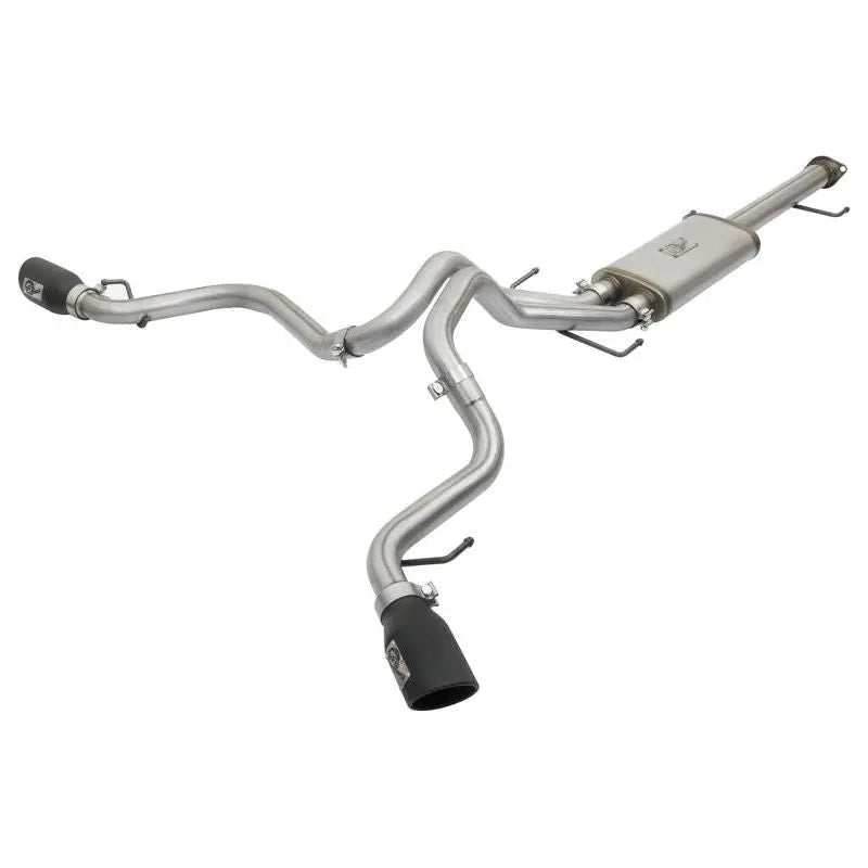 aFe MACH Force-Xp 3in - 2.5in SS Cat-Back Dual Exhaust w/Black Tips 07-14 Toyota FJ Cruiser 4.0L - Get it from Bo