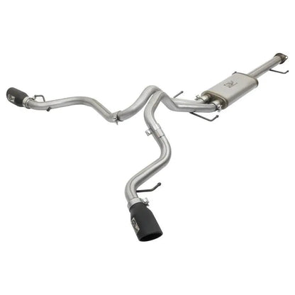 aFe MACH Force-Xp 3in - 2.5in SS Cat-Back Dual Exhaust w/Black Tips 07-14 Toyota FJ Cruiser 4.0L - Get it from Bo