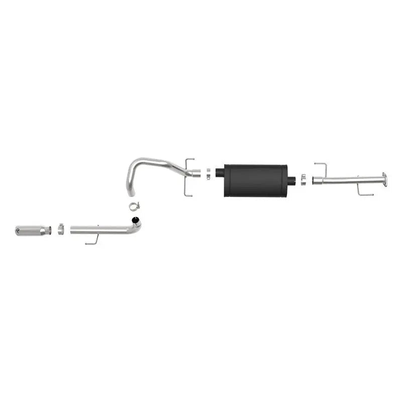 aFe MACHForce XP 2.5in 304-SS Exhaust Cat-Back w/ Black Tip 10-19 Toyota 4Runner V6-4.0L - Get it from Bo