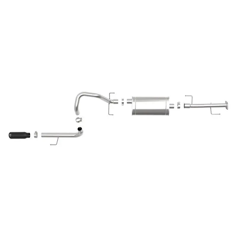 aFe MACHForce XP 2.5in 304-SS Exhaust Cat-Back w/ Black Tip 10-19 Toyota 4Runner V6-4.0L - Get it from Bo
