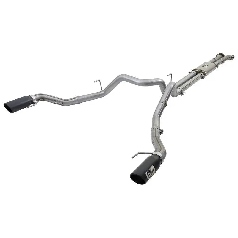 aFe MACHForce XP 3in 409-SS Exhaust Cat-Back 2017 Ford F-150 Raptor V6-3.5L (tt) w/ Black Tip - Get it from Bo