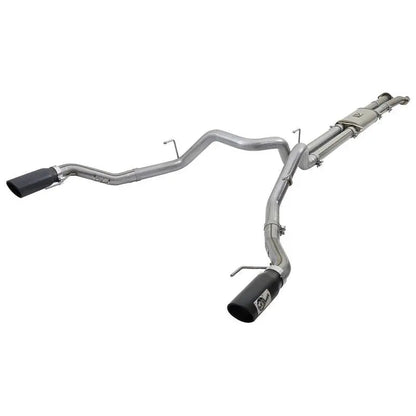 aFe MACHForce XP 3in 409-SS Exhaust Cat-Back 2017 Ford F-150 Raptor V6-3.5L (tt) w/ Black Tip - Get it from Bo