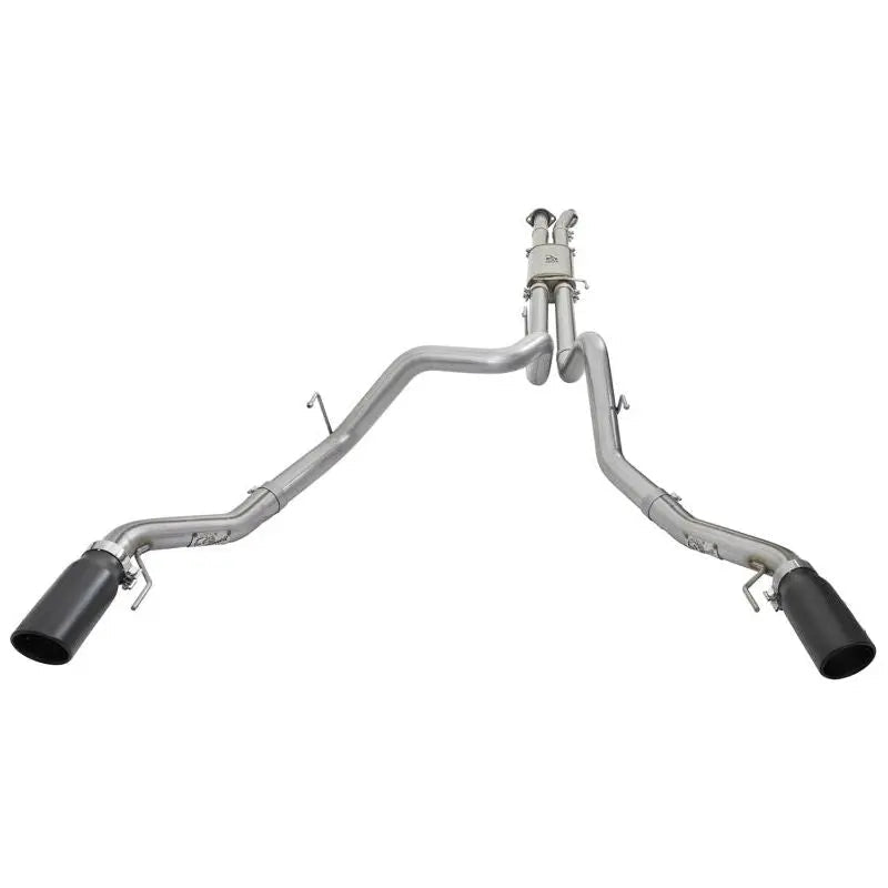 aFe MACHForce XP 3in 409-SS Exhaust Cat-Back 2017 Ford F-150 Raptor V6-3.5L (tt) w/ Black Tip - Get it from Bo