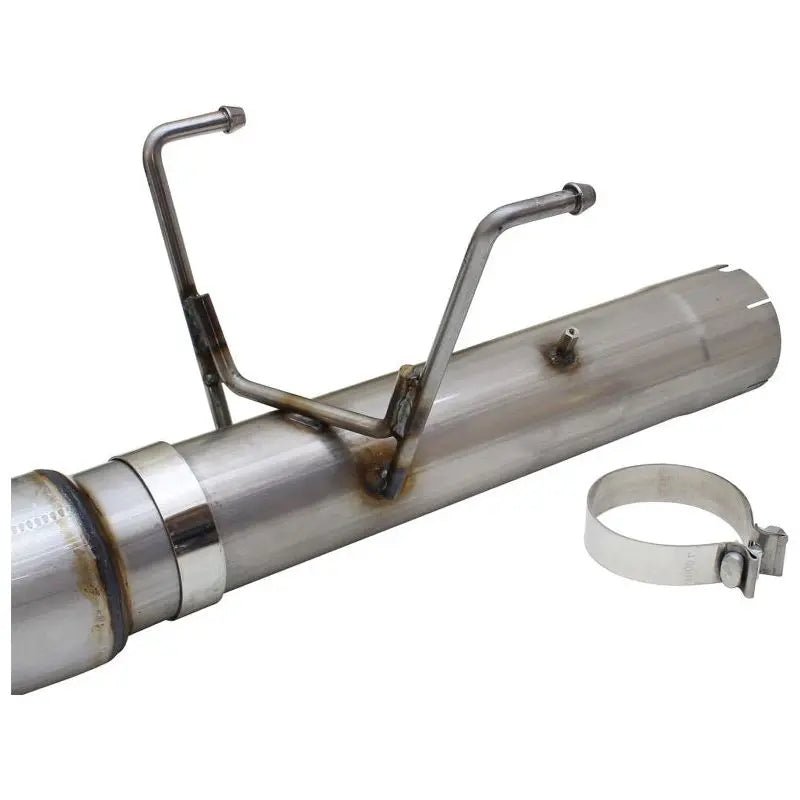 aFe MACHForce XP Exhaust Large Bore 5in DPF-Back SS 13-15 Dodge Trucks L6-6.7L (td) *Black Tip - Get it from Bo
