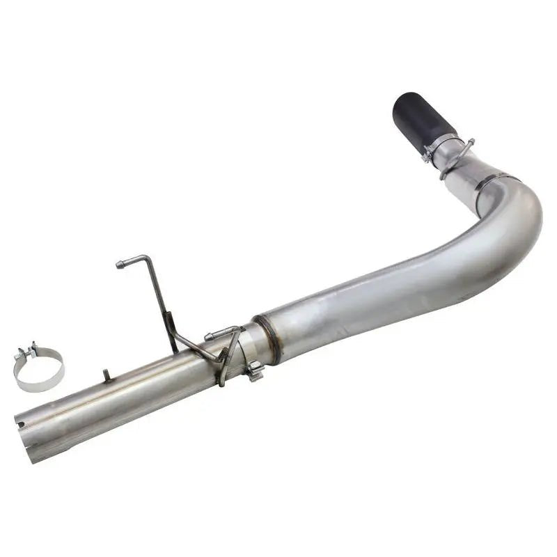 aFe MACHForce XP Exhaust Large Bore 5in DPF-Back SS 13-15 Dodge Trucks L6-6.7L (td) *Black Tip - Get it from Bo
