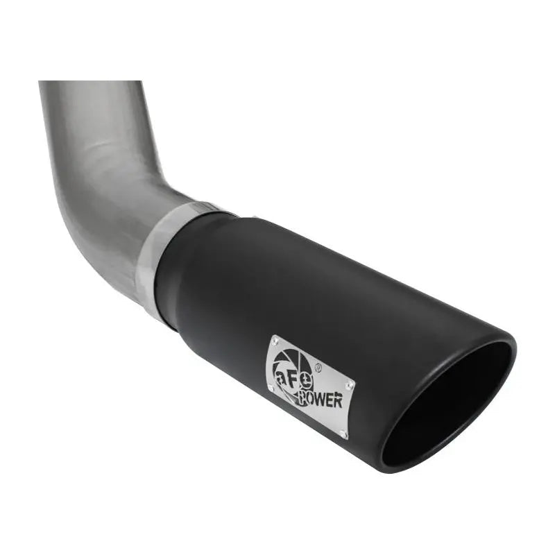 aFe MACHForce XP Exhaust Large Bore 5in DPF-Back SS 13-15 Dodge Trucks L6-6.7L (td) *Black Tip - Get it from Bo
