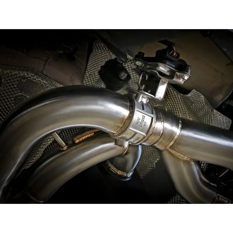 aFe MACHForce XP Exhausts Cat-Back SS 19-21 BMW M2 Competition L6-3.0L w/Carbon Tips - Get it from Bo
