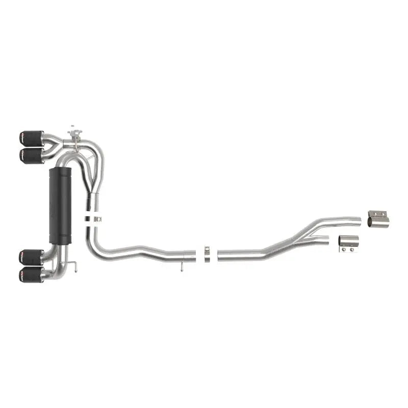 aFe MACHForce XP Exhausts Cat-Back SS 19-21 BMW M2 Competition L6-3.0L w/Carbon Tips - Get it from Bo