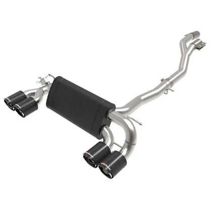 aFe MACHForce XP Exhausts Cat-Back SS 19-21 BMW M2 Competition L6-3.0L w/Carbon Tips - Get it from Bo