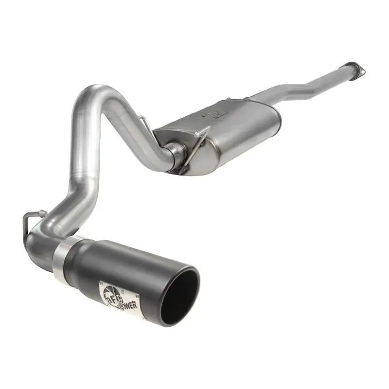 aFe MACHForce XP Exhausts Cat-Back SS-409 EXH CB Toyota Tacoma 05-13 V6-4.0L (Blk Tip) - Get it from Bo