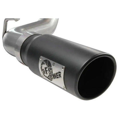 aFe MACHForce XP Exhausts Cat-Back SS-409 EXH CB Toyota Tacoma 05-13 V6-4.0L (Blk Tip) - Get it from Bo
