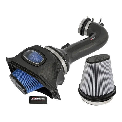 aFe Momentum Carbon Fiber Cold Air Intake System PDS/P5R 15-16 Chevrolet Corvette Z06 V8-6.2L - Get it from Bo