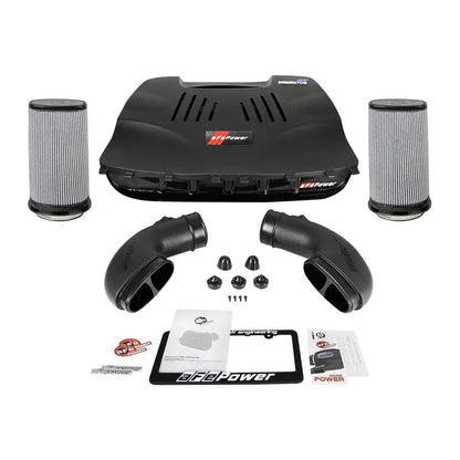 aFe Power 15-19 BMW X5 M (F85)/X6 M (F86) V8-4.4L (tt) S63 Cold Air Intake System w/ Pro DRY S Media - Get it from Bo