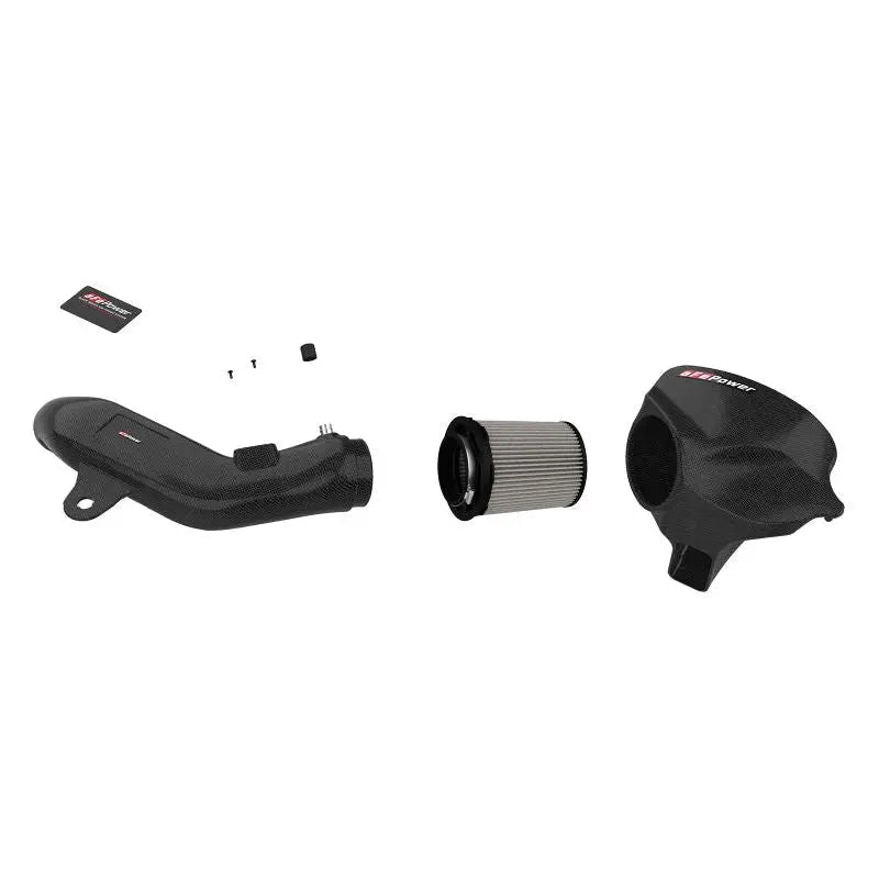 aFe Power Black Series Stage-2 Carbon Fiber Cold Air Intake System w/ Pro DRY S Media BMW M2 (F87) 2016-2021 - Get it from Bo