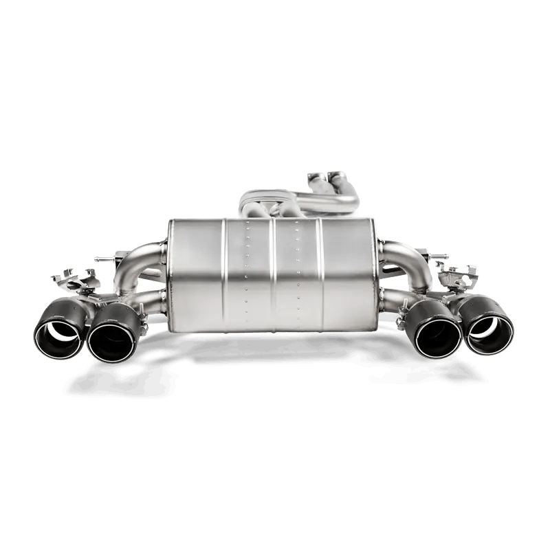 Akrapovic 2018+ BMW M2 Competition/M2 CS (F87N) Slip-On Line (Titanium) w/Carbon Fiber Tips - Get it from Bo