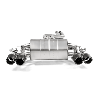 Akrapovic 2018+ BMW M2 Competition/M2 CS (F87N) Slip-On Line (Titanium) w/Carbon Fiber Tips - Get it from Bo