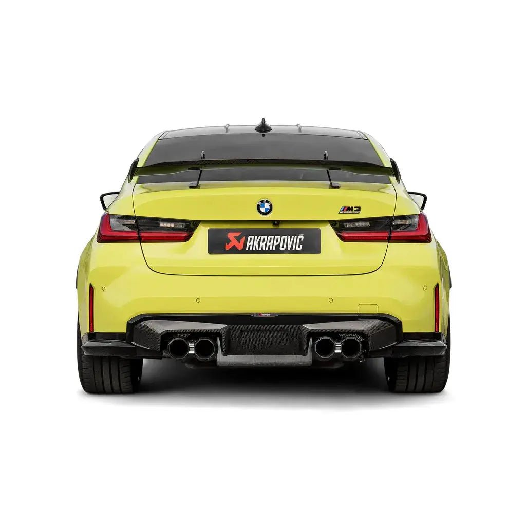 Akrapovic 2021+ BMW G87 M2, G80 M3 &amp; G82 M4 Rear Carbon Wing (requires additional fitting kit) - Get it from Bo