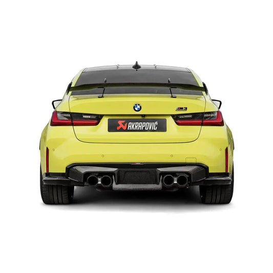 Akrapovic 2021+ BMW G87 M2, G80 M3 &amp; G82 M4 Rear Carbon Wing (requires additional fitting kit) - Get it from Bo