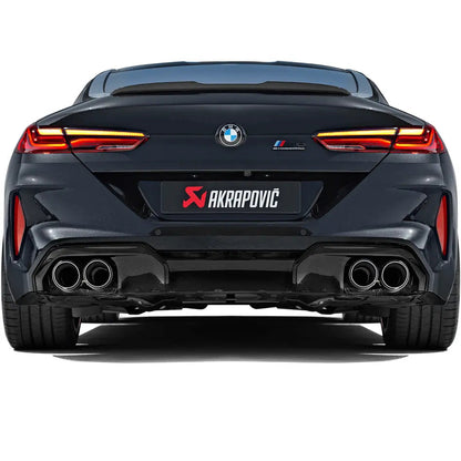 Akrapovic 2021 BMW M8/M8 Competition (F91/F92) Evolution Line Cat Back (Titanium) w/Carbon Tips - Get it from Bo