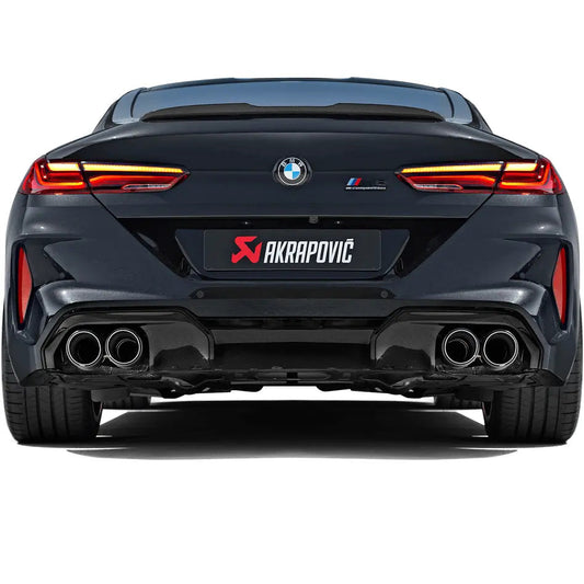 Akrapovic 2021 BMW M8/M8 Competition (F91/F92) Evolution Line Cat Back (Titanium) w/Carbon Tips - Get it from Bo